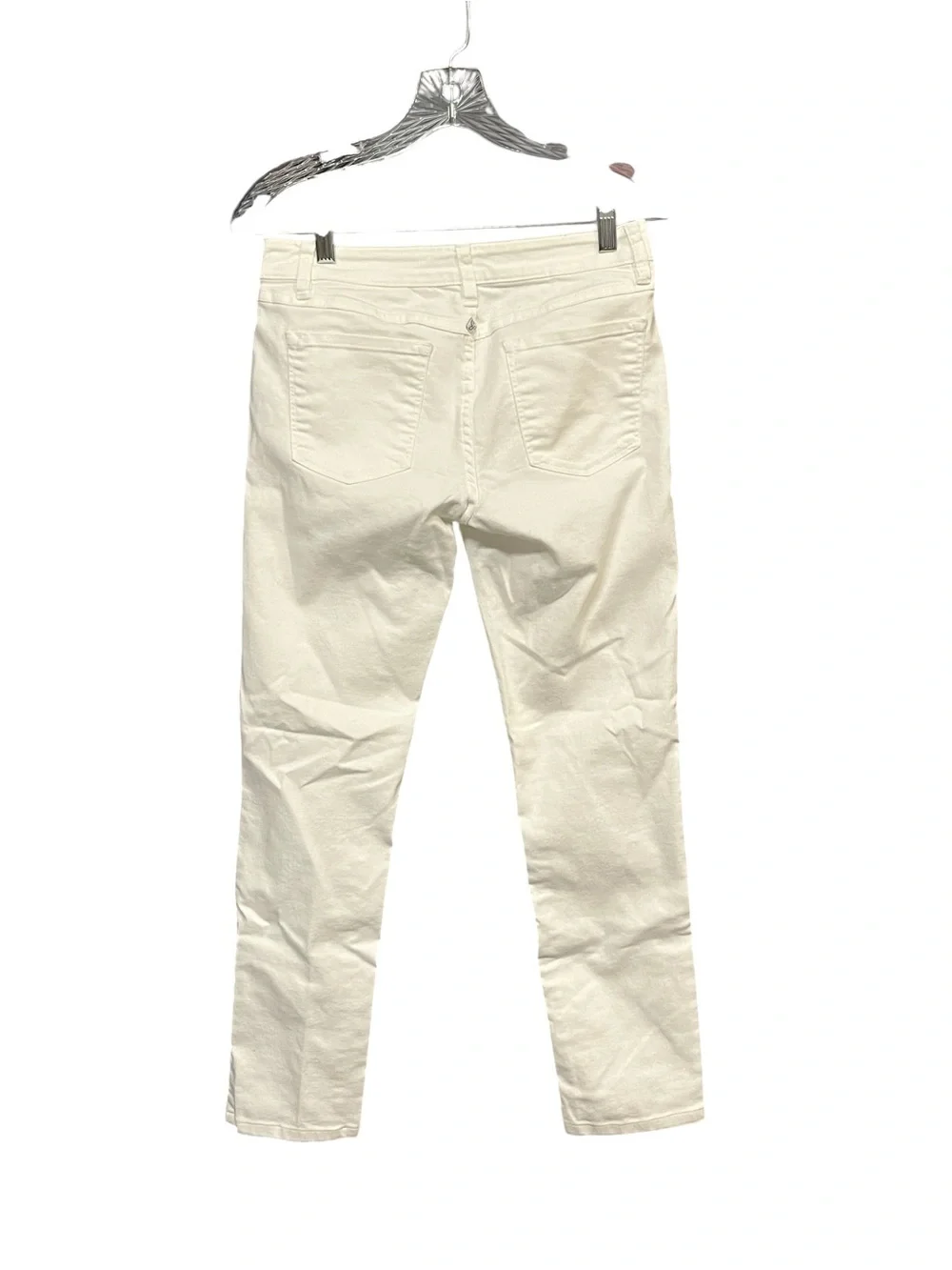 prAna White Ankle Skinny Jeans Women’s Size 4 27 Organic Cotton Stretch Denim